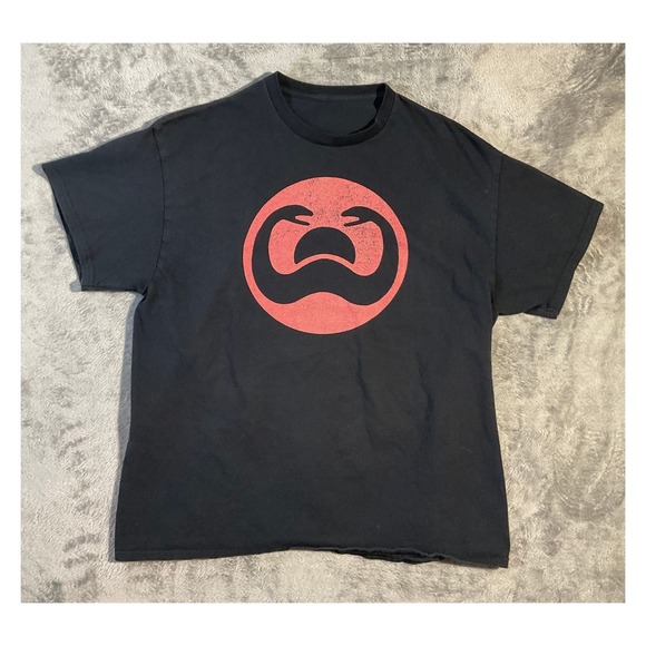 The Unbranded Brand Other - The Aquabats Men's Black T-Shirt Red Logo Size XL‎
